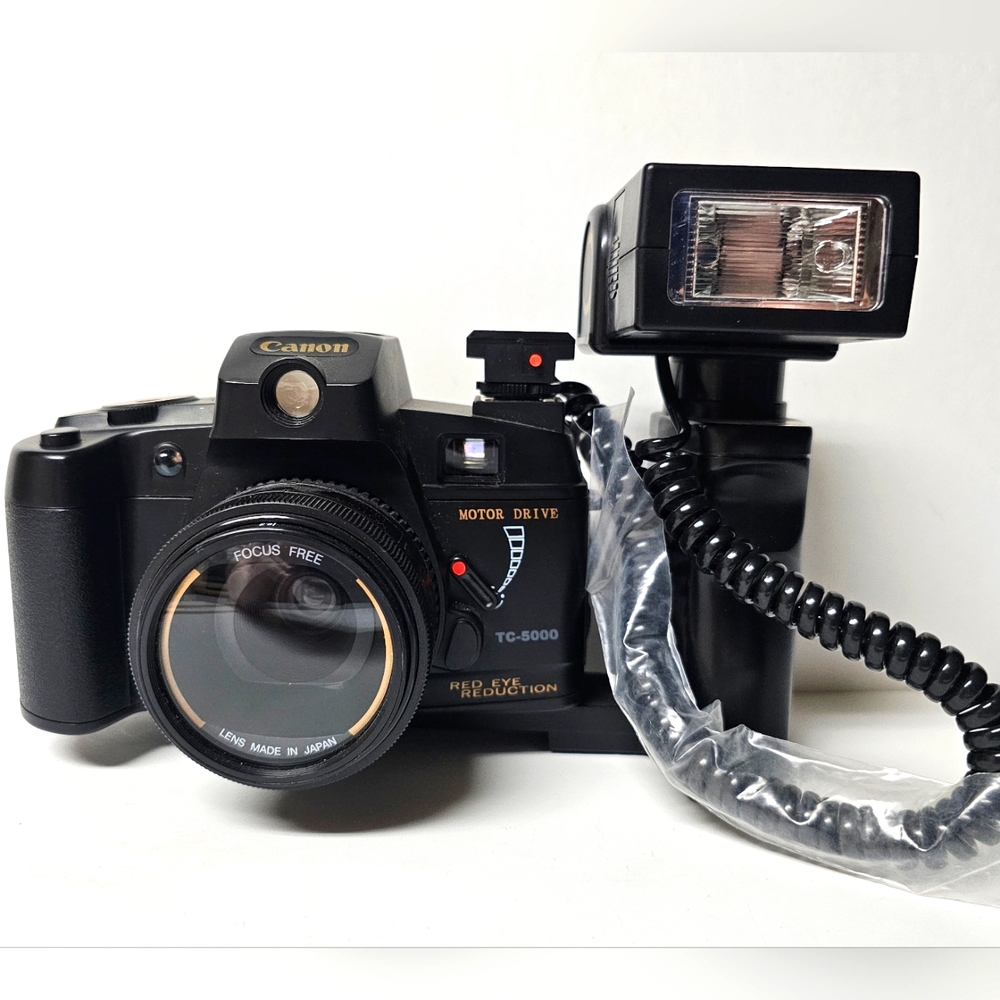 Canon Motor Drive TC-5000 Red Eye Reduction With Floodlight (No Battery)
